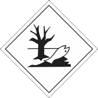 Rigid Plastic  (Marine Pollutant)   Environmentally Hazardous Mark Placard