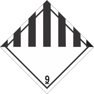 International Miscellaneous Class 9 Label