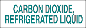 15.75" x 6.25"  Carbon Dioxide, Refrigerated Liquid