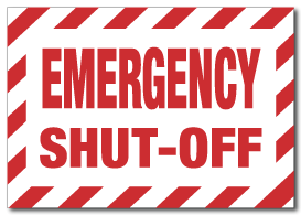 Emergence Shut-Off 5x3 Decal